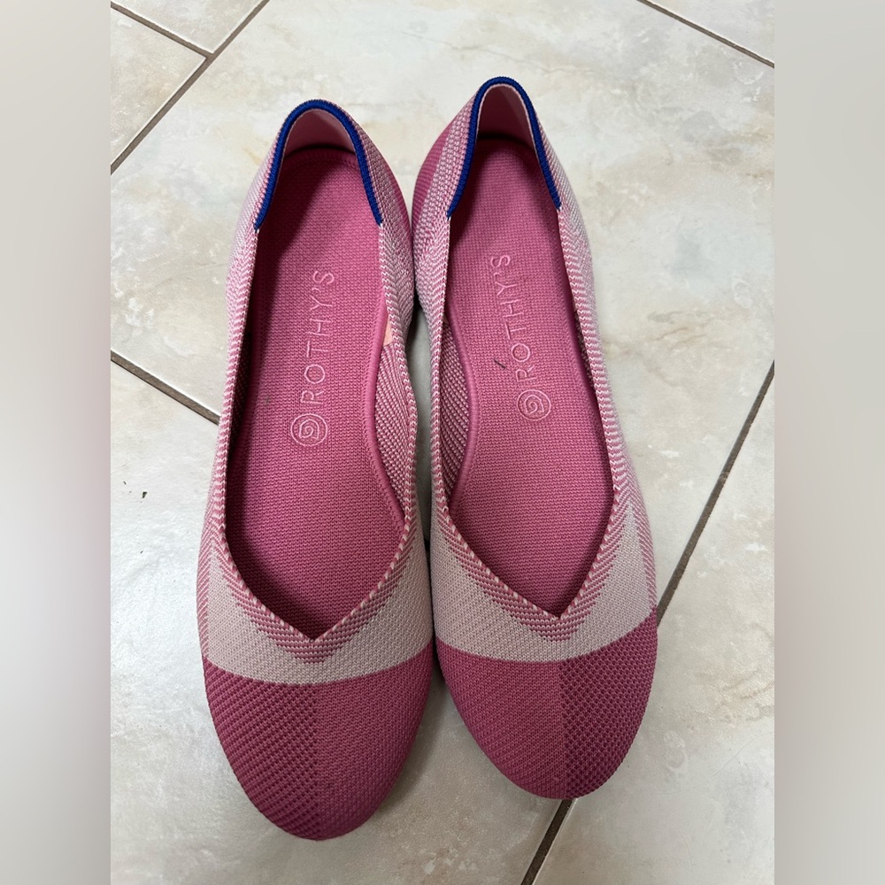 Rothy's Limited Edition Breast Cancer Awarness Flats
